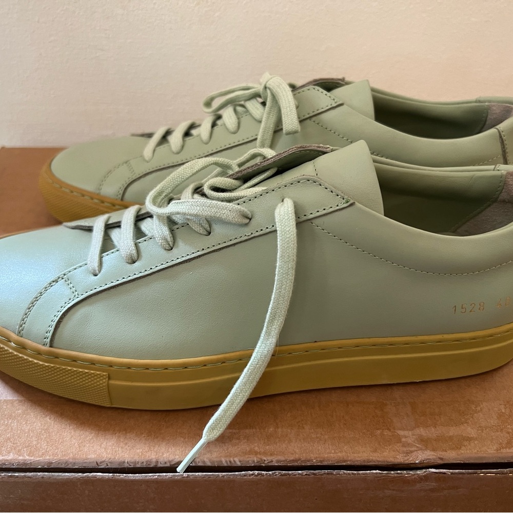 NBW Mint Green Common Project Sneakers